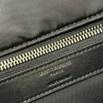 Saint Laurent Niki Messenger In Econyl 757146 Black